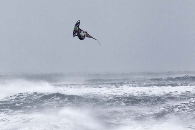 Elevated Backy - Thomas Traversa rotating into one of the day’s biggest backloops - 2013 Red Bull Storm Chase ©  John Carter http://www.redbullstormchase.com/